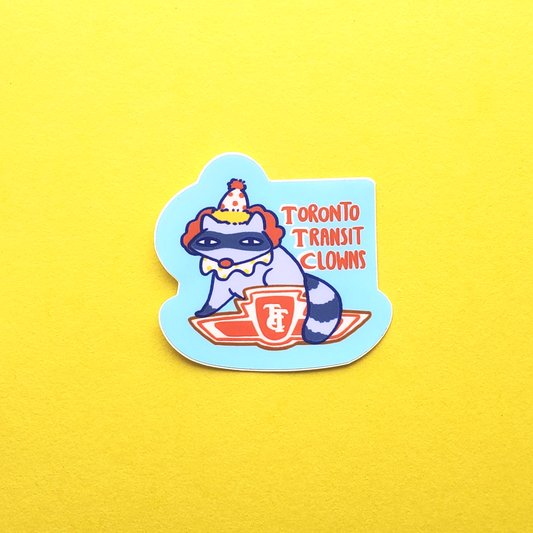 TTC Raccoon Sticker