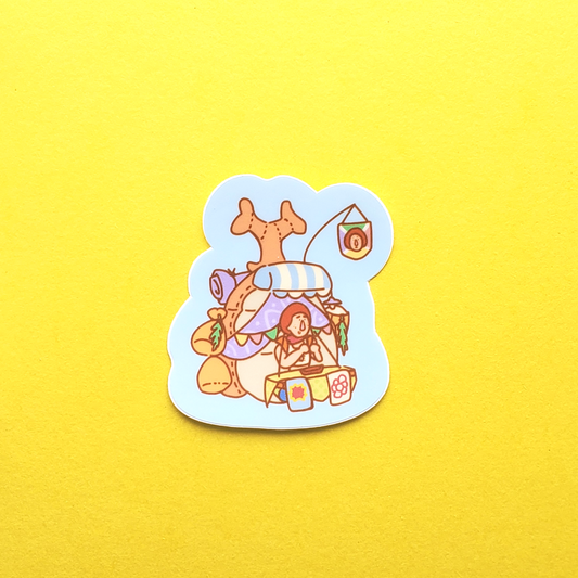 Beetle Merchant Sticker