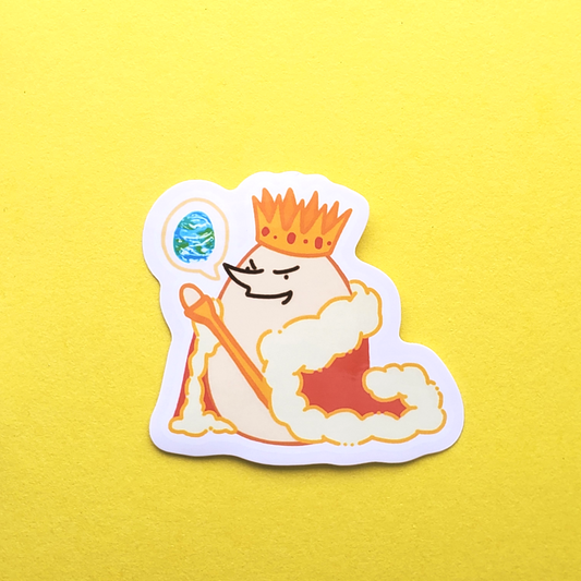 EggShell as Emperor Sticker