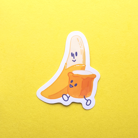 Banana & SiuMai Sticker